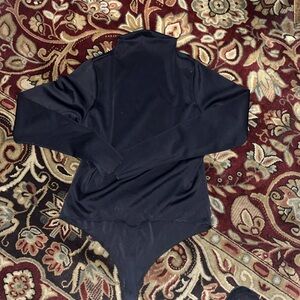 GOOD AMERICAN Black Long Sleeve SCUBA BODYSUIT 🖤🖤🖤